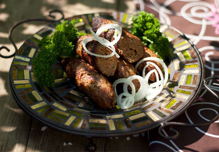 Блюда на костре: Люля кебаб. Пошаговый рецепт с фото