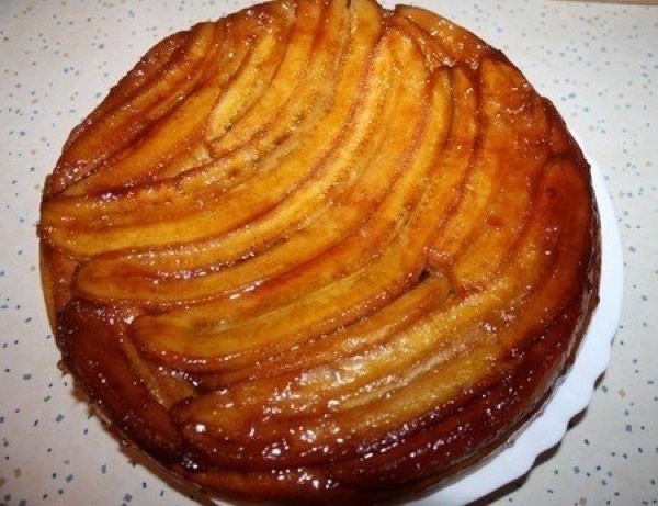Бананово-карамельный пирог. Пошаговый рецепт с фото