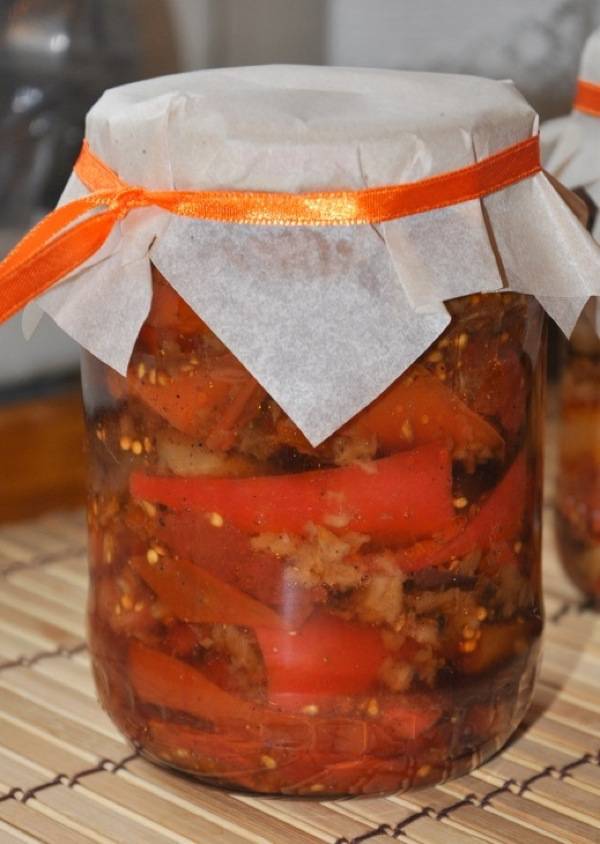 Баклажаны с помидорами и перцем. Пошаговый рецепт с фото
