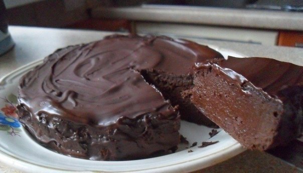 Диетический шоколадный торт без муки и прочих вредностей. Рецепт