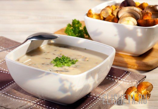 Сырный суп из боровиков - сытно и быстро. Рецепт