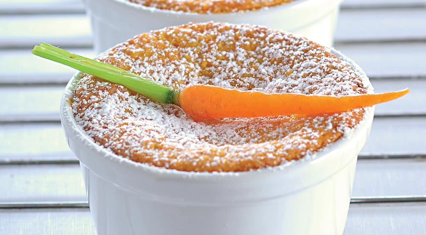 Необычный морковный кекс, рецепт с фото