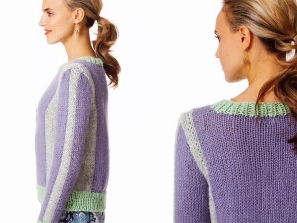 Красивые вязаные джемпера и жакеты от VOGUE knitting