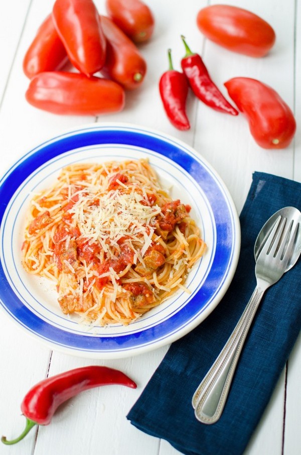 Спагетти аль Аматричана (Spaghetti all`Amatriciana)